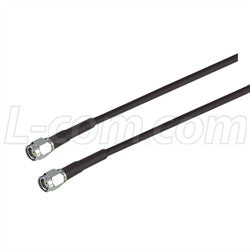 Cable rp-sma-plug-to-rp-sma-plug-pigtail-19-100-series