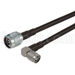 Cable rp-tnc-plug-right-angle-to-n-male-pigtail-20-ft-195-series