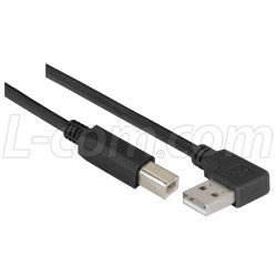 CABLK90RA-B-3M L-Com USB Cable
