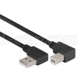 CABLK90RA-RB-3M L-Com USB Cable