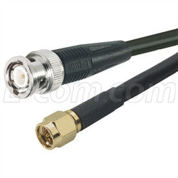 Cable rg58c-coaxial-cable-sma-male-bnc-male-25-ft
