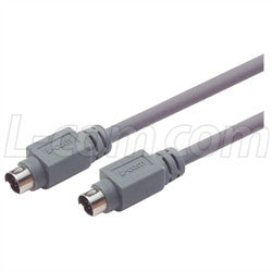 Cable economy-molded-cable-mini-din-8-male-male-250-ft