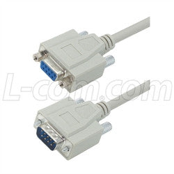 Cable deluxe-null-modem-standard-cable-db9-male-female-250-ft