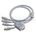 Cable vga-breakout-cable-hd15-male-4-bnc-male-60-ft