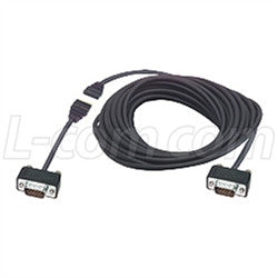 Cable super-thin-lszh-w-disconnect-svga-hd15-male-male-150-ft