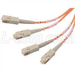 Cable om2-50-125-multimode-lszh-fiber-cable-dual-sc-dual-sc-20m