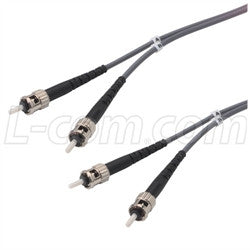 Cable om1-625-125-multimode-low-smoke-zero-halogen-fiber-cable-dual-st-dual-st-40m