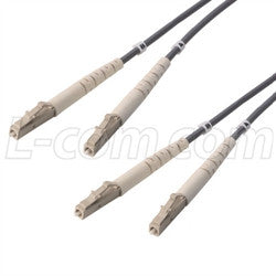 Cable om1-625-125-multimode-low-smoke-zero-halogen-fiber-cable-dual-lc-dual-lc-10m