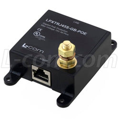 L-Com Lightning Protector LPXTRJ45S-GB-POE