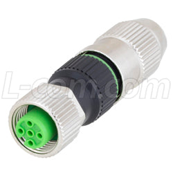 L-Com Connector M12FT4AF