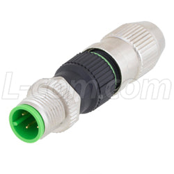 L-Com Connector M12FT4AM