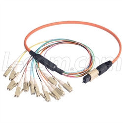 MPM12OM2-LC-10 L-Com Fibre Optic Cable