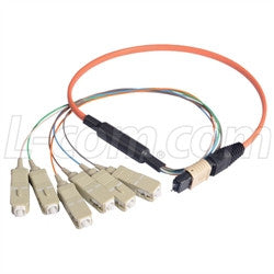 MPM6OM2-SC-10 L-Com Fibre Optic Cable