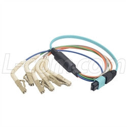 MPM6OM3-FLC-1 L-Com Fibre Optic Cable