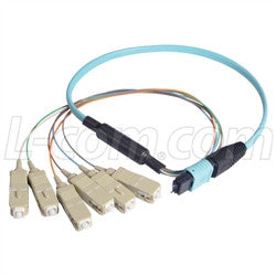MPM6OM3-SC-1 L-Com Fibre Optic Cable