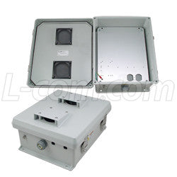 12x10x5-inch-vented-weatherproof-nema-enclosure-with-mounting-plate L-Com Enclosure