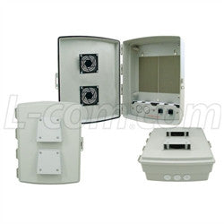 14x10x4-inch-vented-outdoor-enclosure-with-802-3af-compatible-poe-interface-w-cat5-surge-protection L-Com Enclosure