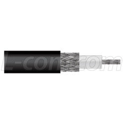 Cable coaxial-bulk-cable-rg58c-u-100-foot-coil