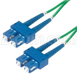 Cable 9-125-single-mode-fiber-cable-dual-sc-dual-sc-green-10m