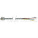 Cable flat-modular-cable-rj11-6x4-tinned-end-140-ft
