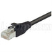 Cable shielded-cat-6-cable-rj45-rj45-pvc-jacket-black-50-ft