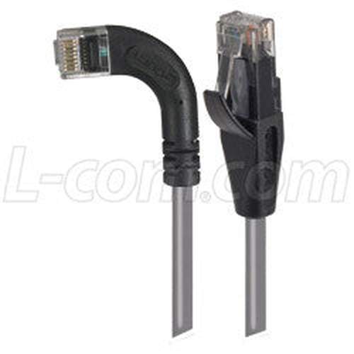 Cable category-5e-right-angle-patch-cable-straight-right-angle-left-exit-gray-150-ft