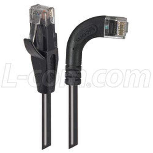 Cable category-5e-right-angle-patch-cable-straight-right-angle-right-exit-black-150-ft