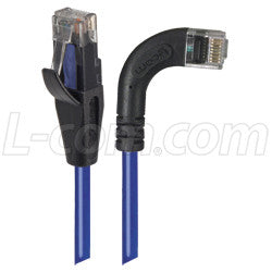 Cable category-5e-right-angle-patch-cable-straight-right-angle-right-exit-blue-30-ft