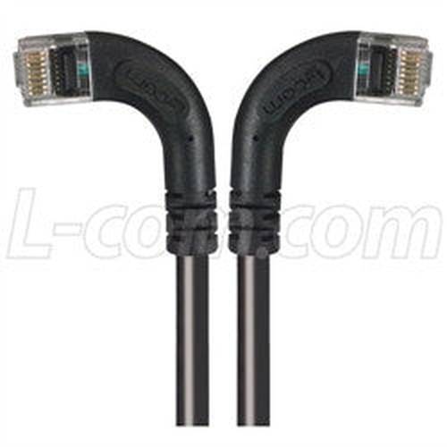 Cable category-5e-right-angle-patch-cable-ra-left-exit-ra-right-exit-black-10-ft