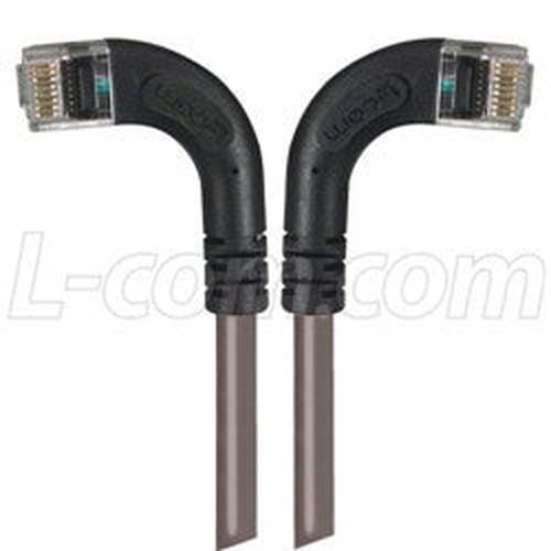 Cable category-5e-right-angle-patch-cable-ra-left-exit-ra-right-exit-gray-10-ft