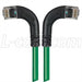Cable category-5e-right-angle-patch-cable-ra-left-exit-ra-right-exit-green-50-ft