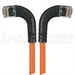 Cable category-5e-right-angle-patch-cable-ra-left-exit-ra-right-exit-orange-50-ft