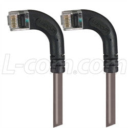 Cable category-5e-right-angle-patch-cable-ra-left-exit-ra-left-exit-gray-300-ft
