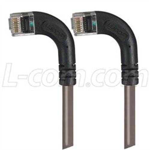 Cable category-5e-right-angle-patch-cable-ra-left-exit-ra-left-exit-gray-50-ft