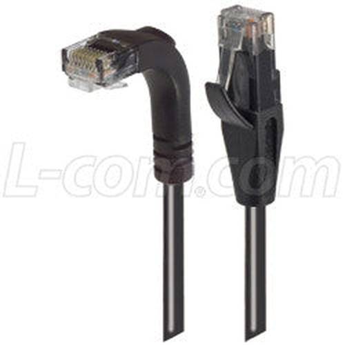 Cable category-5e-right-angle-patch-cable-straight-right-angle-down-black-70-ft