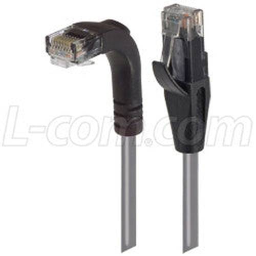 Cable category-5e-right-angle-patch-cable-straight-right-angle-down-gray-100-ft