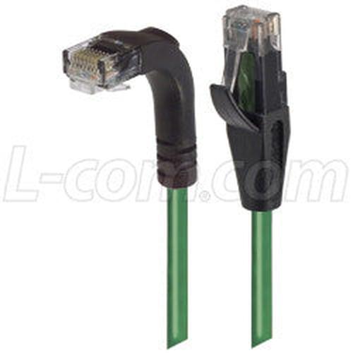 Cable category-5e-right-angle-patch-cable-straight-right-angle-down-green-150-ft