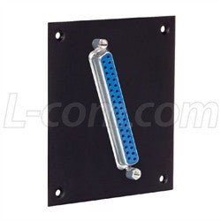 USP-DB37FB Universal Sub-Panel, One DB37 Feed-Thru Adapter — ITM Components