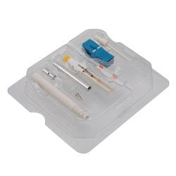 Splice-on connector kit, SC Single mode 3.0mm G652D Blue, with 10-piece connectors