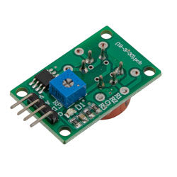 Alcohol and Other Organic Vapors Gas Sensor Module, 25-500 ppm, Analog and TTL level Output