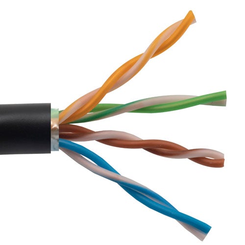 L-Com Cable TD24C5E-BLK-1000F
