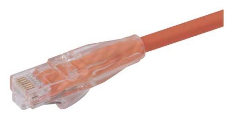 Premium Cat 5E Patch Cable, RJ45 / RJ45, Orange100.0 ft