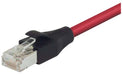 Cable industrial-grade-category-5e-double-shielded-lszh-patch-cord-red-200-ft