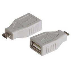 UAD032FM USB Adapter, Micro B Male / Standard A Female