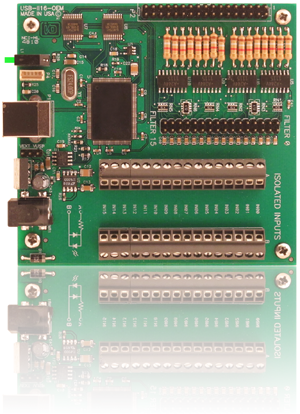 Digital Input Module Board 4 USB Isolated Digital Input Module — ITM Components
