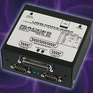 USB-IIRO4-2SM - I/O and Serial Communication Board