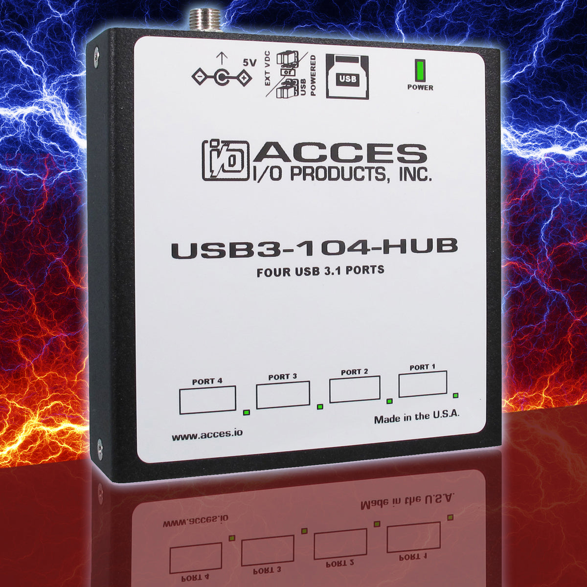 USB3-104-HUB | Acces I/O Hub | ITM Components