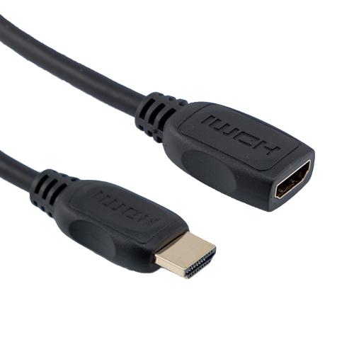 High Speed HDMI Extension Cable, M/F, 3FT — ITM Components