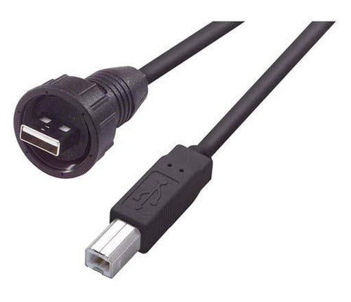 Cable usb-cable-waterproof-type-a-male-standard-type-b-male-20m