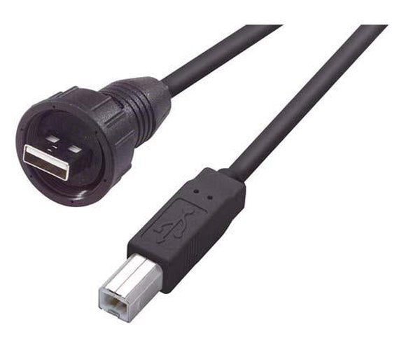 Cable usb-cable-waterproof-type-a-male-standard-type-b-male-50m